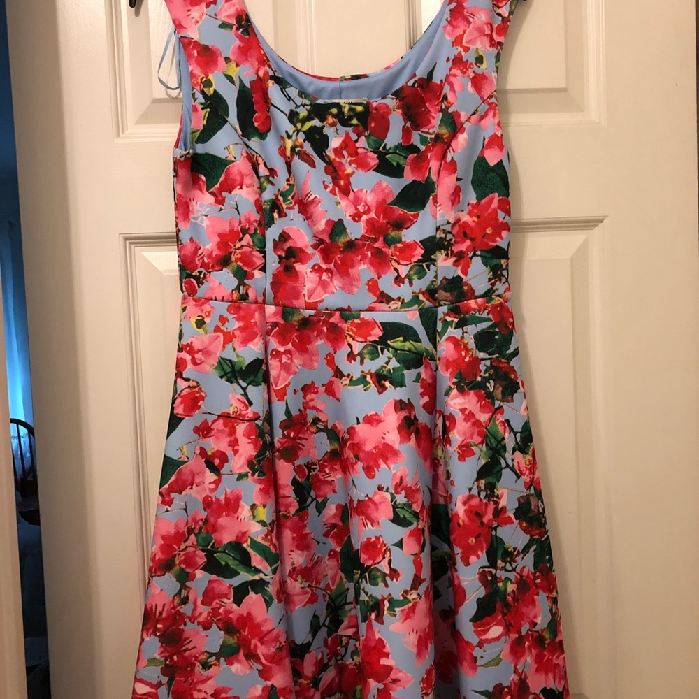 Milly flattering floral dress